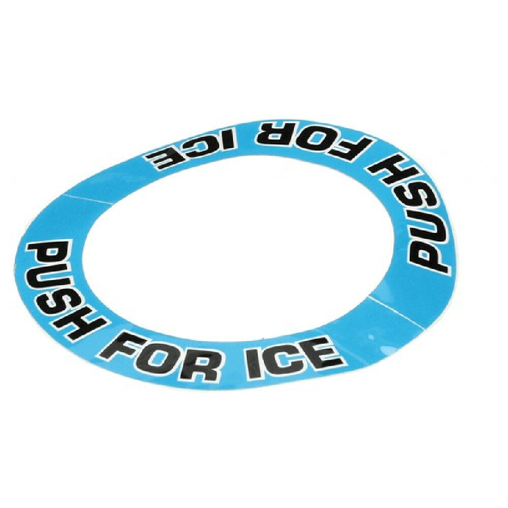 Hoshizaki 4A2472-01 Label Push