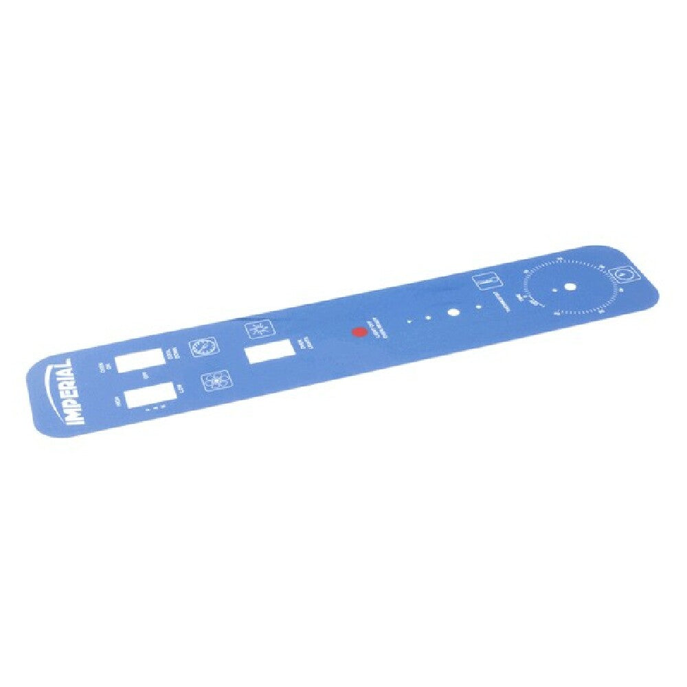Imperial 33495 Icv Control Panel Blue Polycarb Die Cut