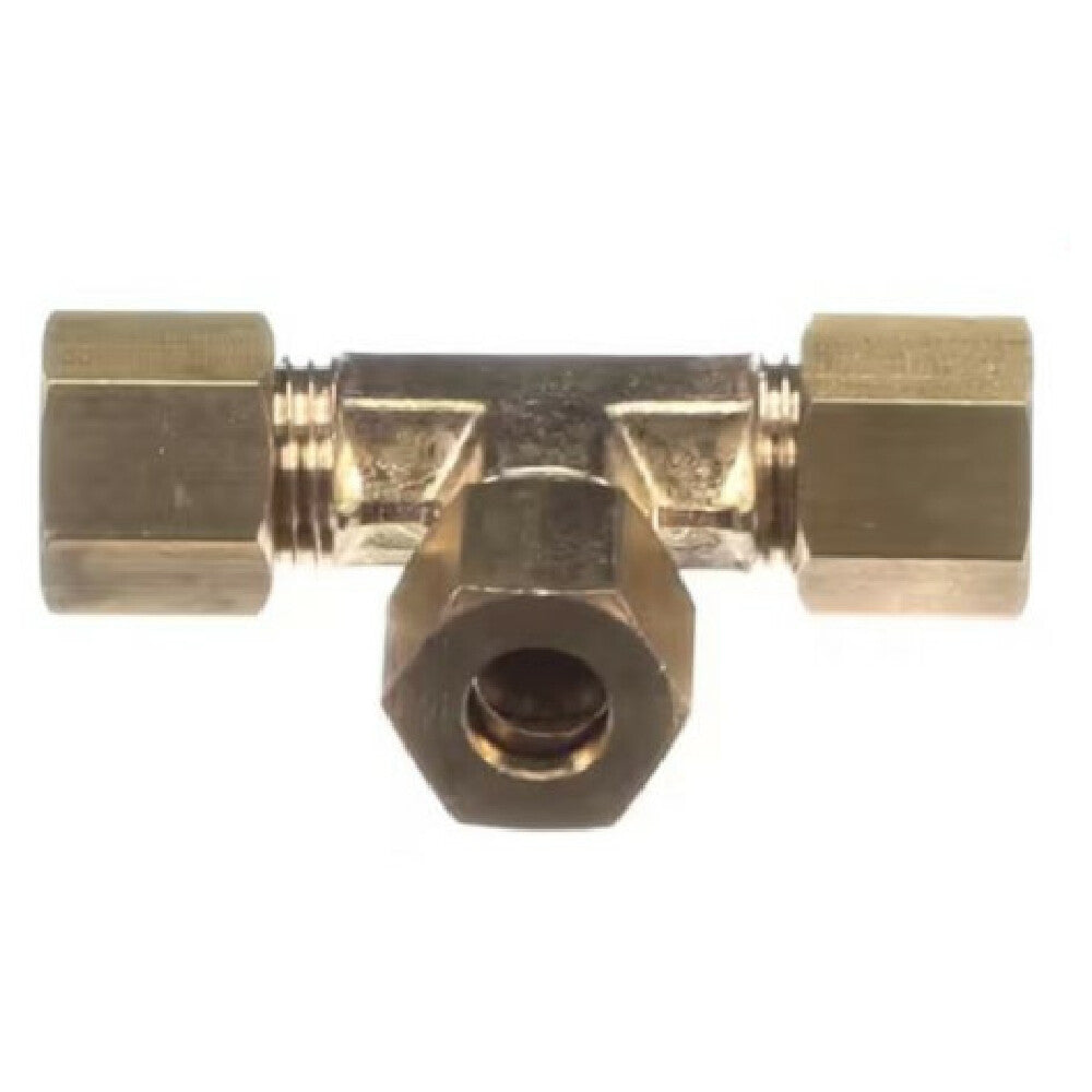 Keating 006474 Compression Fitting Tee 1/4 Br