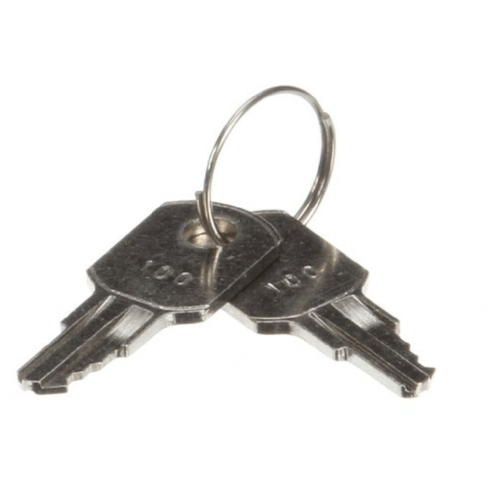 Perlick 67876 Key Lock Sliding Door Black