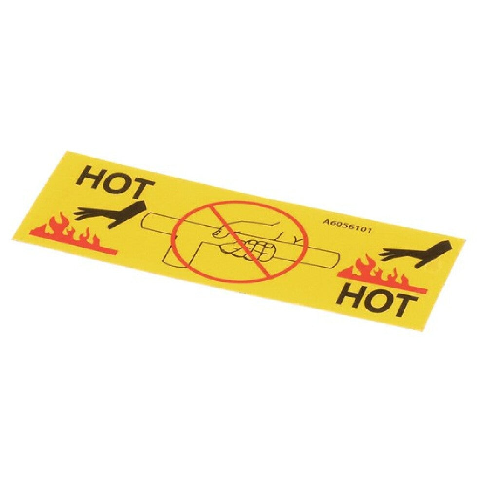 Pitco A6056101 Lbl Caution Hot Drain