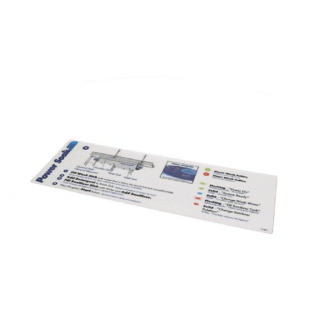 Power Soak Systems 31483 Decal Backsplash Step 1 R L