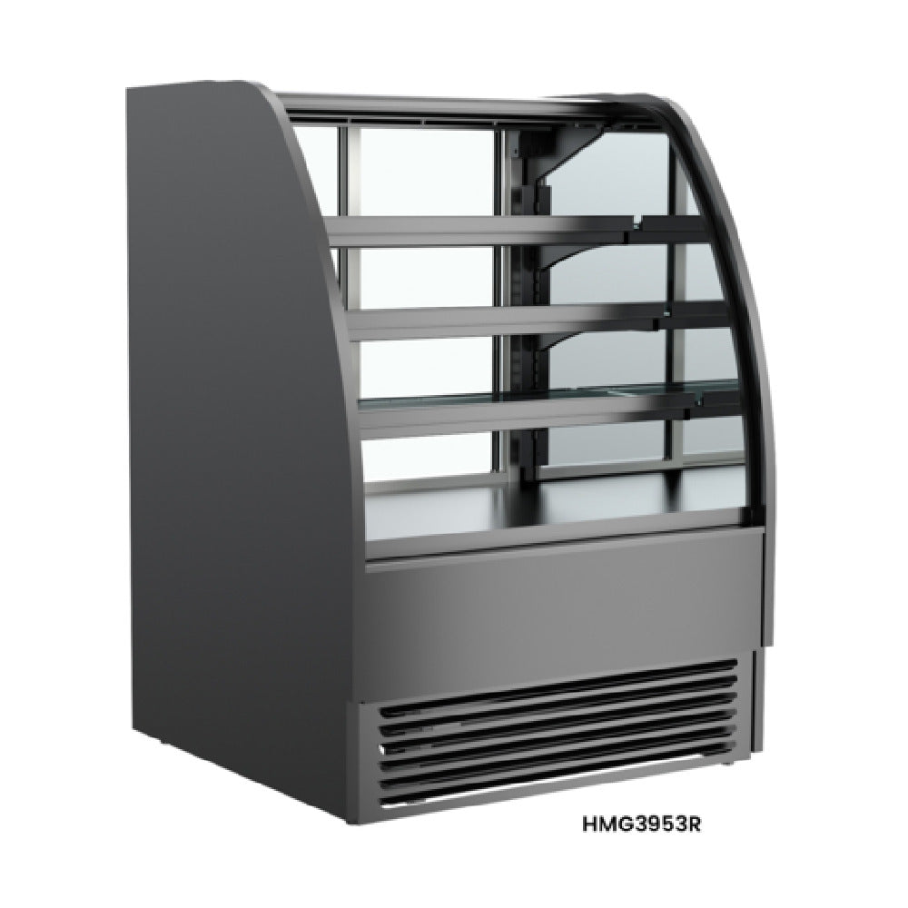 Structural Concepts HMG3953R Harmony® Service Refrigerated Case 38-3/4"W Breeze Self-contained Refrigeration System With Evaporator Pan