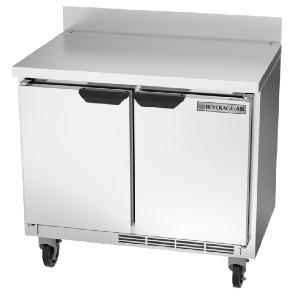 Beverage Air WTR34HC Worktop Refrigerator Two-section 34"W