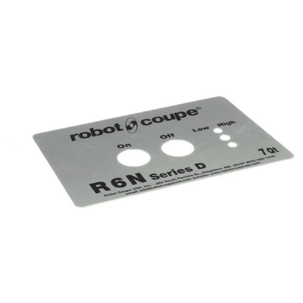 Robot Coupe 407234 Front Plate R6n Series D