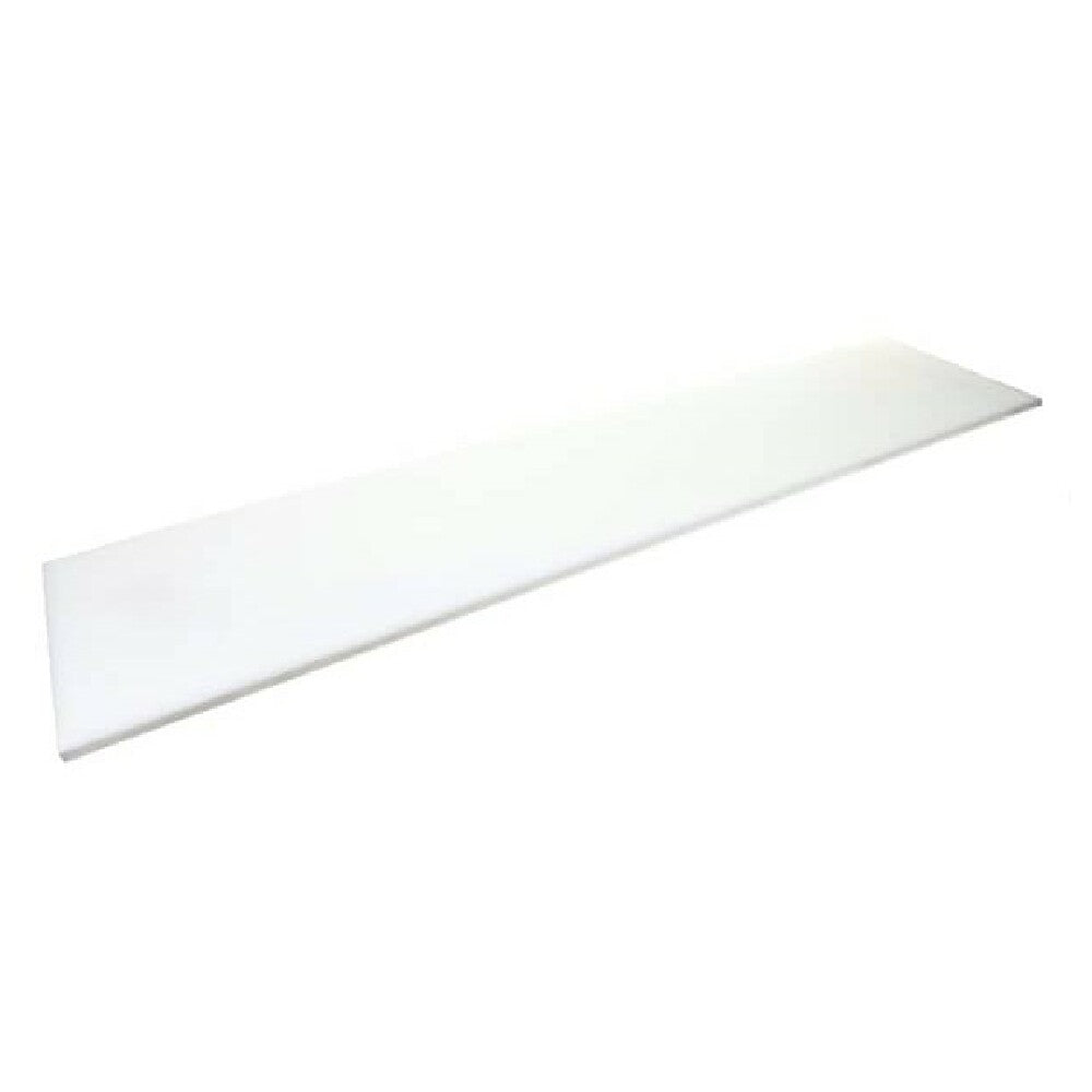 San Jamar CUSTOMCUTBRD1 Cutting Board 48x11 3/4x1/2 White