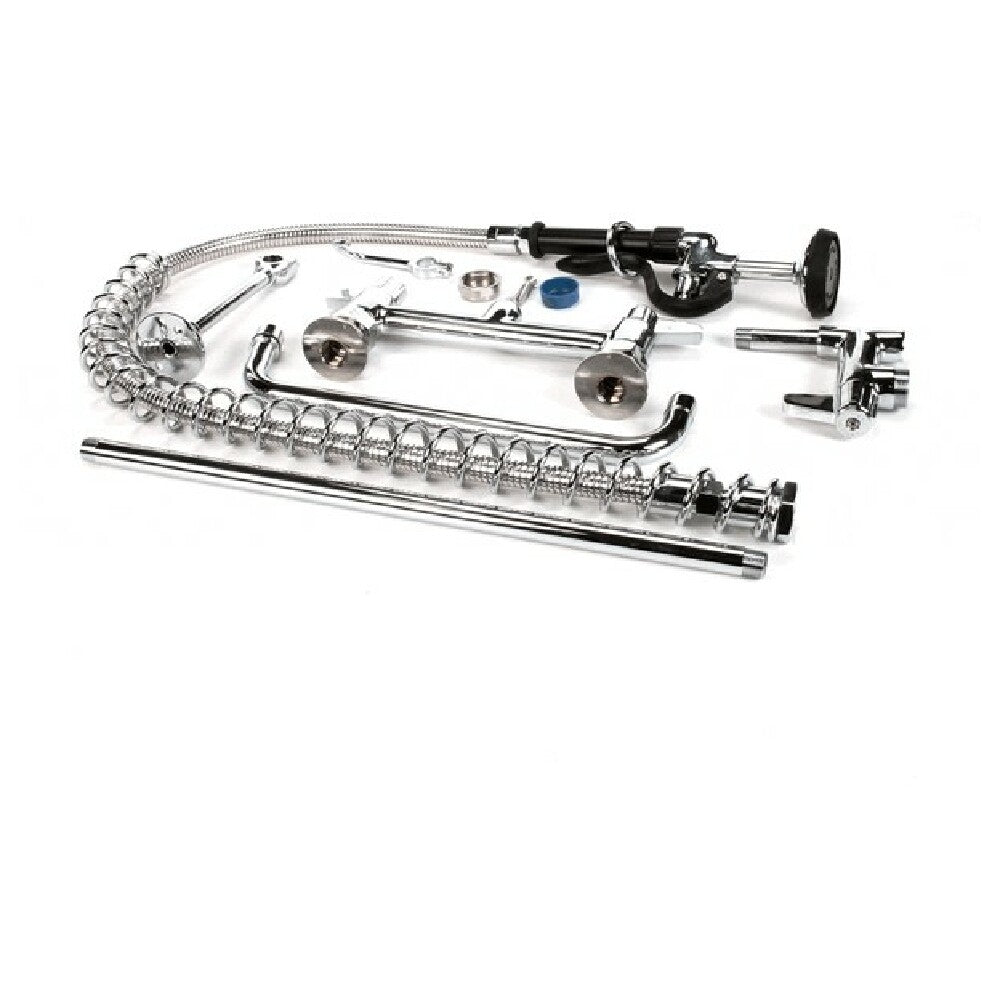 T&S Brass 5PR-8D12 Pre Rinse Unit 8 Deck Mount Add On Fau