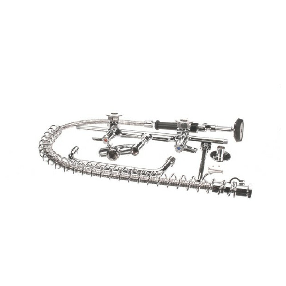 T&S Brass 5PR-8W10 Pre Rinse Wall Mount Base 8 Centers 6