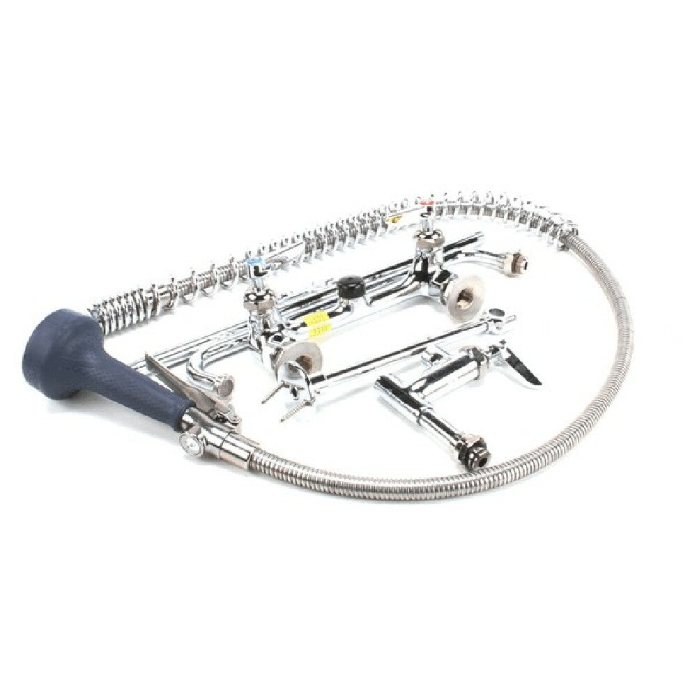 T&S Brass B-0133-01-CR-8C Easyinstall Pre Rinse Spring Action 8