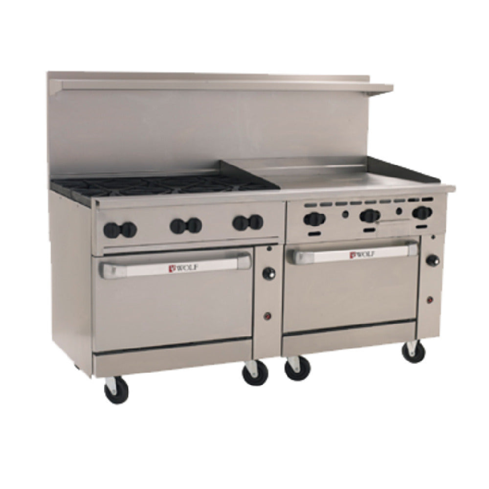 Wolf C72SS-6B36G_NAT Challenger XL™ Restaurant Range 72" Gas