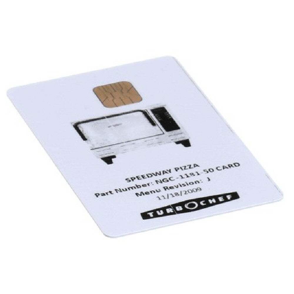Turbochef NGC-1181-50 Smart Card Speedway Torna Do Du
