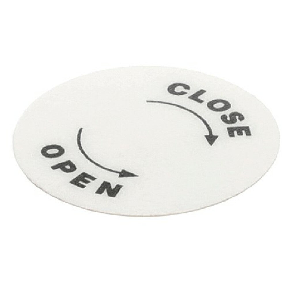 Univex 4400518 Label Open/close Bc18