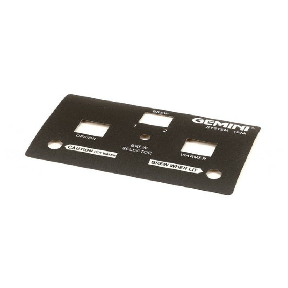 Curtis WC-3920T Label Sw Panel Gem 120a Curti