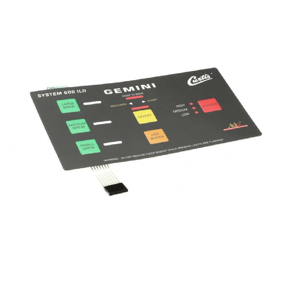 Curtis WC-39235 Membrane Contrl Panel Curtis G
