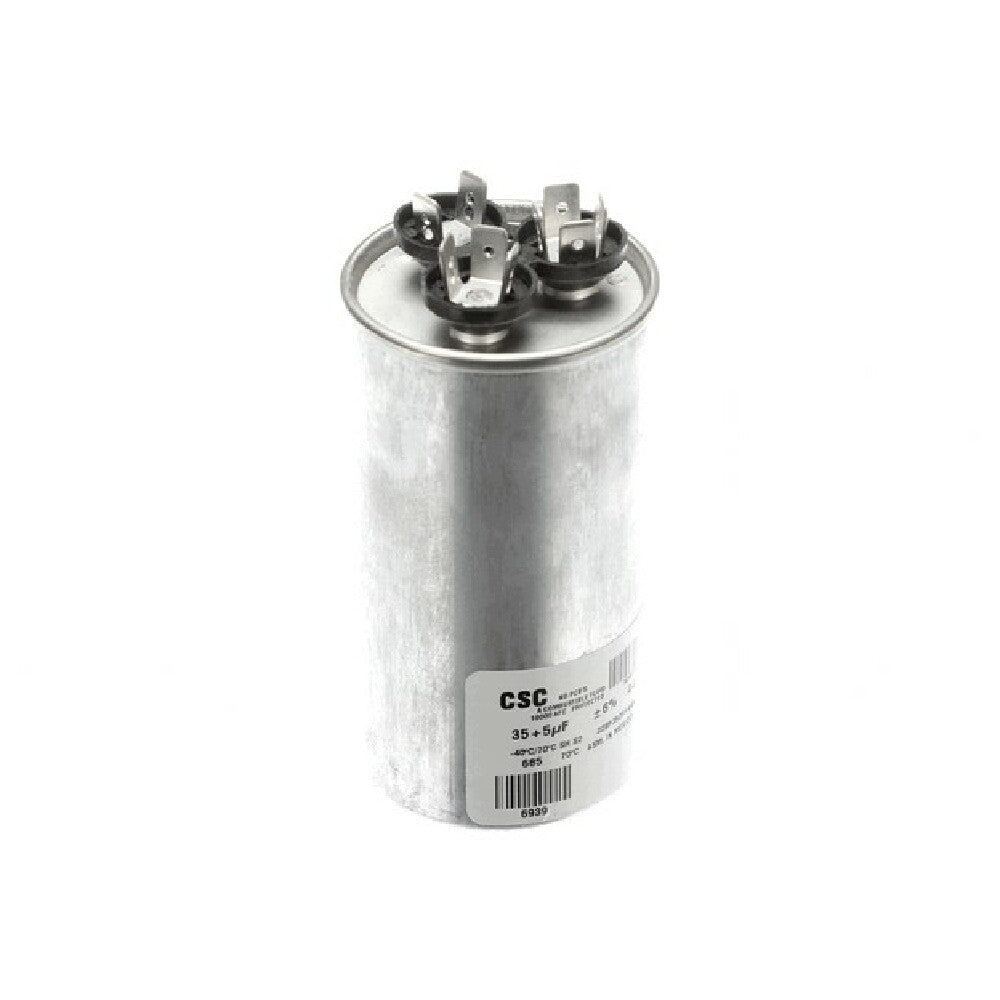 York S1-02425859700 Dual Run Capacitor 35/5mfd 440v Round