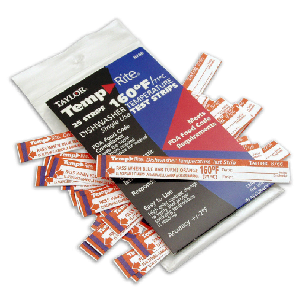 AllPoints 8121657 Temp Test Strips (25 Per Pack)