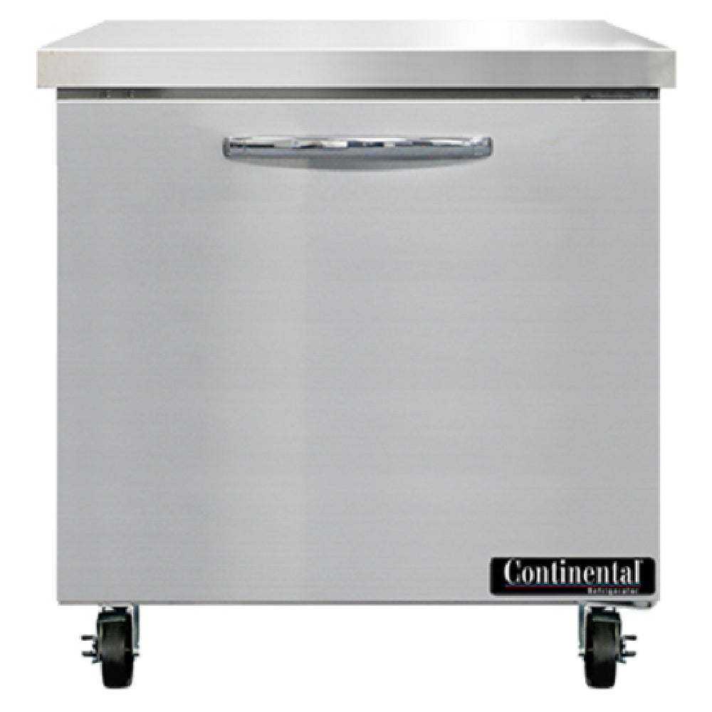 Continental Refrigerator SW32N Work Top Refrigerator 32"W 9.0 Cu Ft Capacity