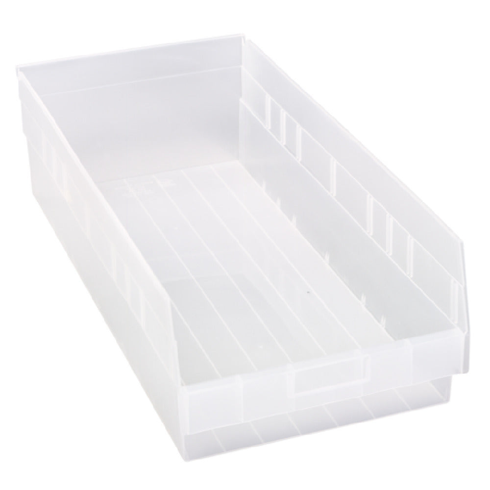 Quantum QSB216CLCS - Economy Shelf Bin, Nesting, 11-1/8"W X 23-5/8"L X 6"H