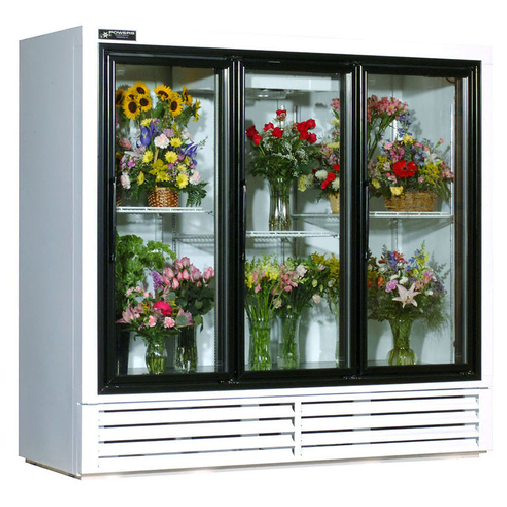 Powers Equipment FS77SDHC Floral Cooler Three-section 77"W
