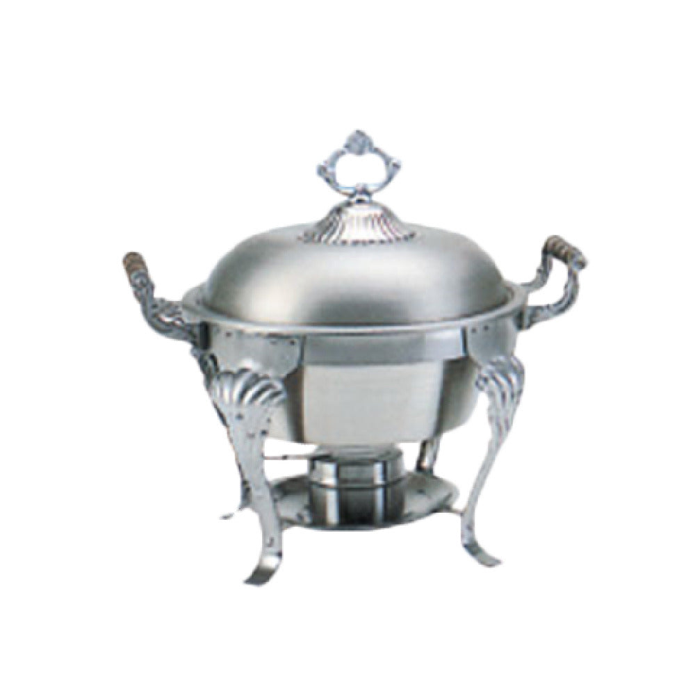 Thunder Group SLRCF8632 Deluxe Chafer 5 Quart Half-size Round