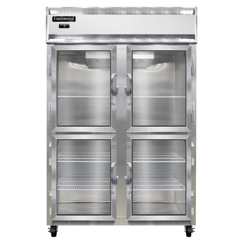 Continental Refrigerator 2FNSAGDHD Freezer Display Two-section