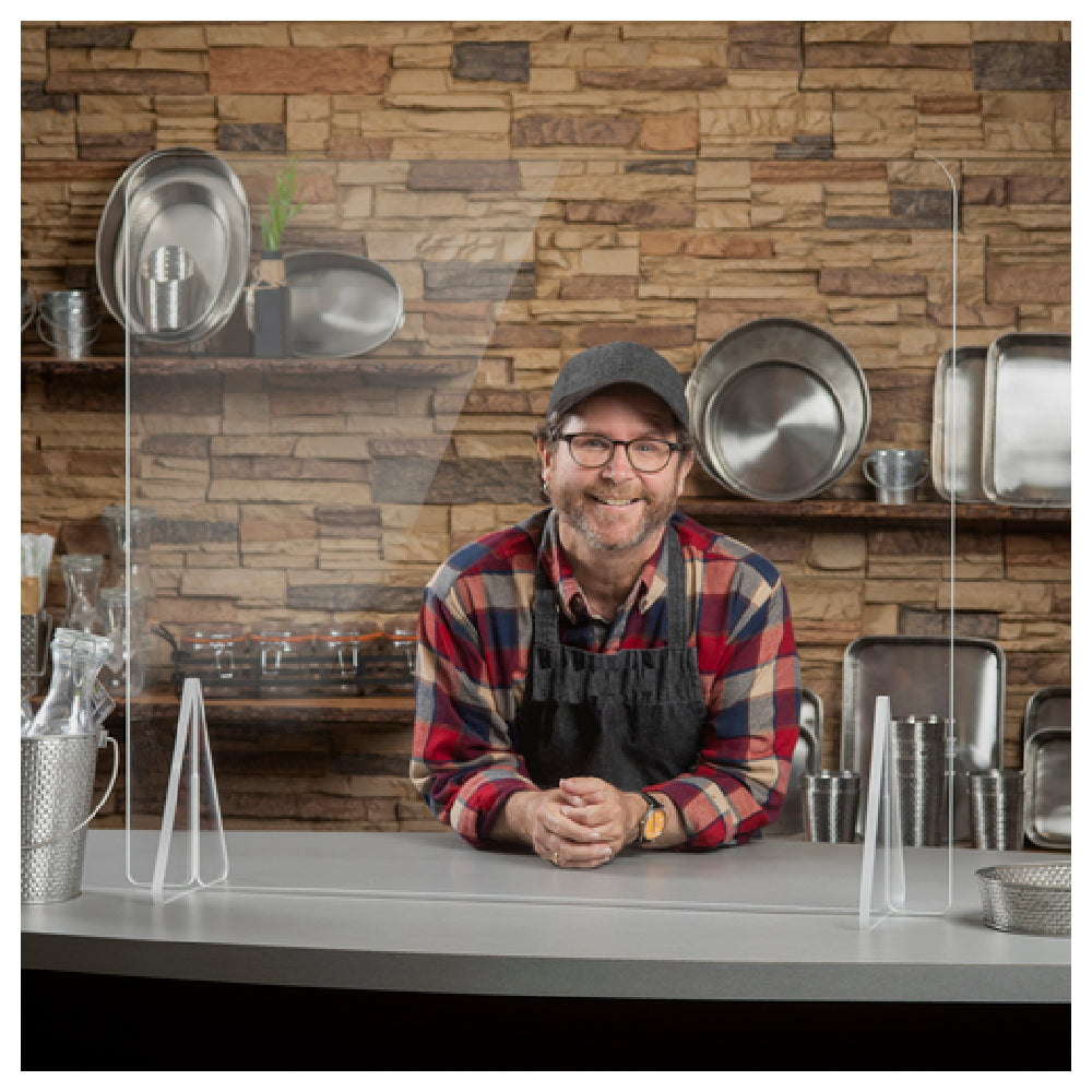 TableCraft Products CWACR36 - Safety Shield, Portable, Countertop