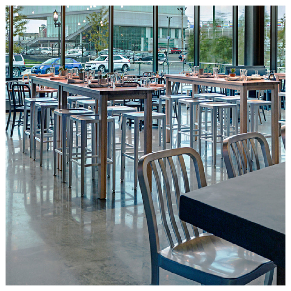 Emuamericas, Llc AB1206-06 - Anna Barstool, Outdoor/indoor, Backless