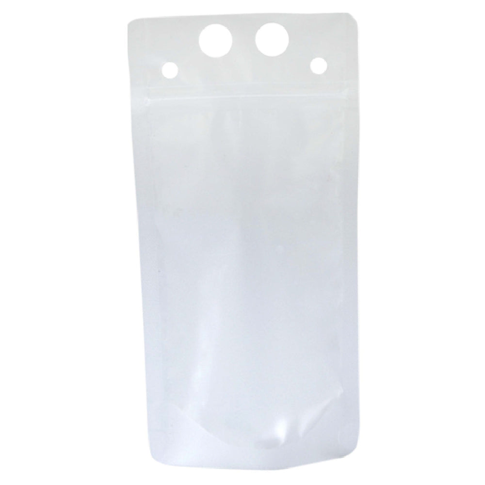 TableCraft Products 10683 - To-Go Beverage Pouch, 32 Oz., Polyethylene (pack Of 100) (1 Pack Minimum Order)