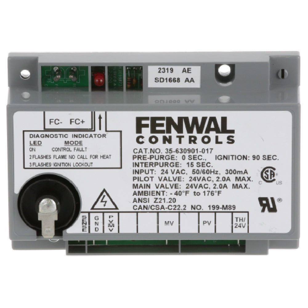 Henny Penny 77839 Module Ignition (90sec 24v) (wendy's Only)