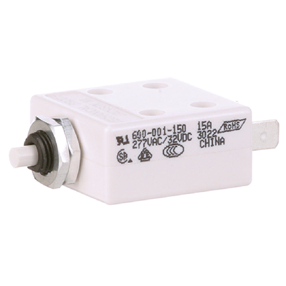 Henny Penny HENEF02-125 Breaker Circuit (15a 277v Push Button Reset)