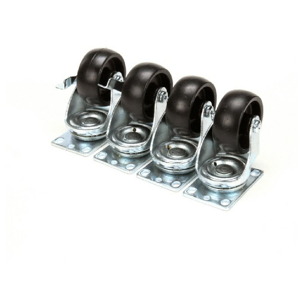 Nor-Lake 136043 Caster Kit 4 Plate Type Oah (s