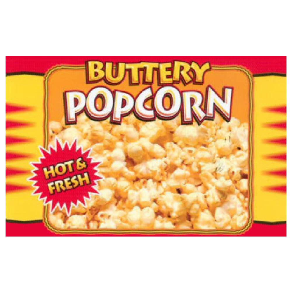 APW Wyott 21765900 Decal Hot Buttery Popcorn