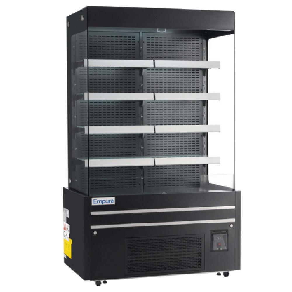 Empura E-VOAR-48B - Open Air Merchandiser, 48.4"W × 29"D × 79.9"H, 26.8 Cu. Ft. Capacity