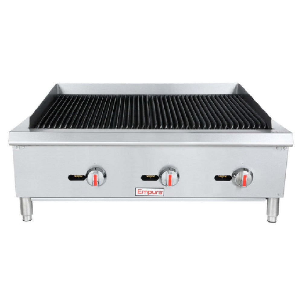 Empura ECB-36S - Standard Duty Gas Charbroiler, Natural Gas, 36"W X 26"D X 15-7/8"H