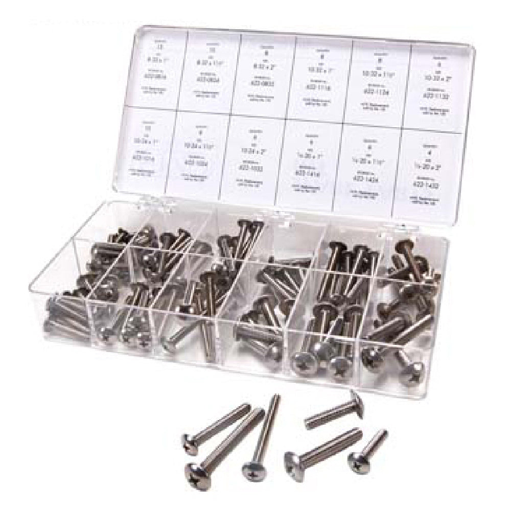 Private Label MVR851356 Kit Machine Screw Long