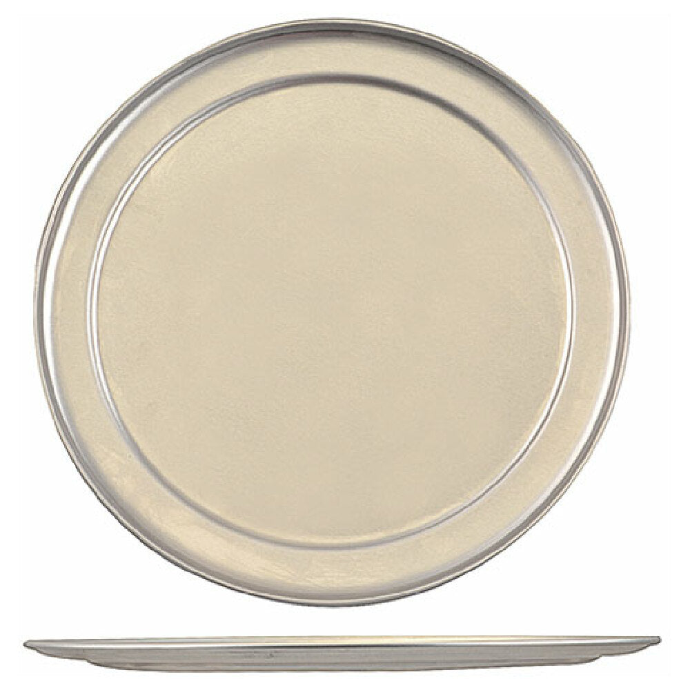 AllPoints 85571 10in Alum Pizza Pan Tp Series 18 Ga Stnd Wt
