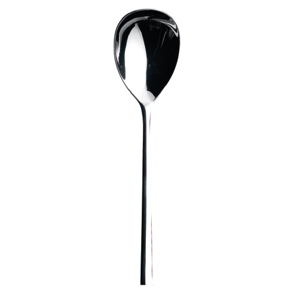 Arc Cardinal MB306 Sola Living Mirror Salad Serving Spoon (L:8.875'' X W:3.0'') 18/10 Stainless Steel
