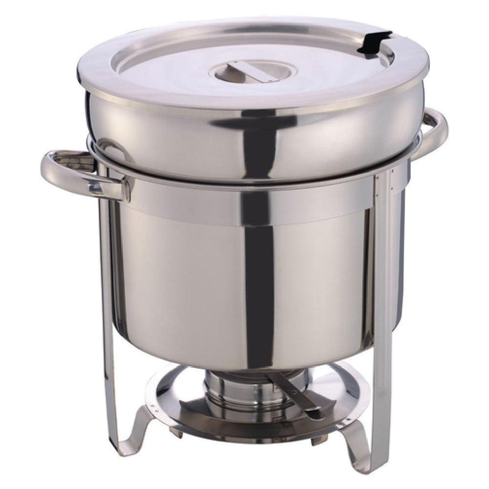 Hubert 89358 - Soup Station Chafer, 7-2/5 Qt., 12-2/16" X 9-1/2" X 12-5/8"H