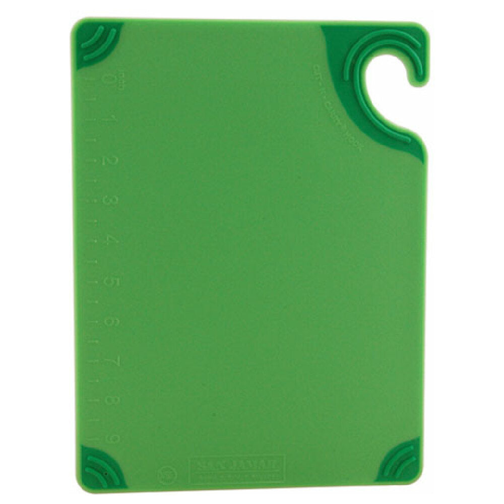 San Jamar SJCBG912GN 9x12in Gr Cutting Board Xpediter Series