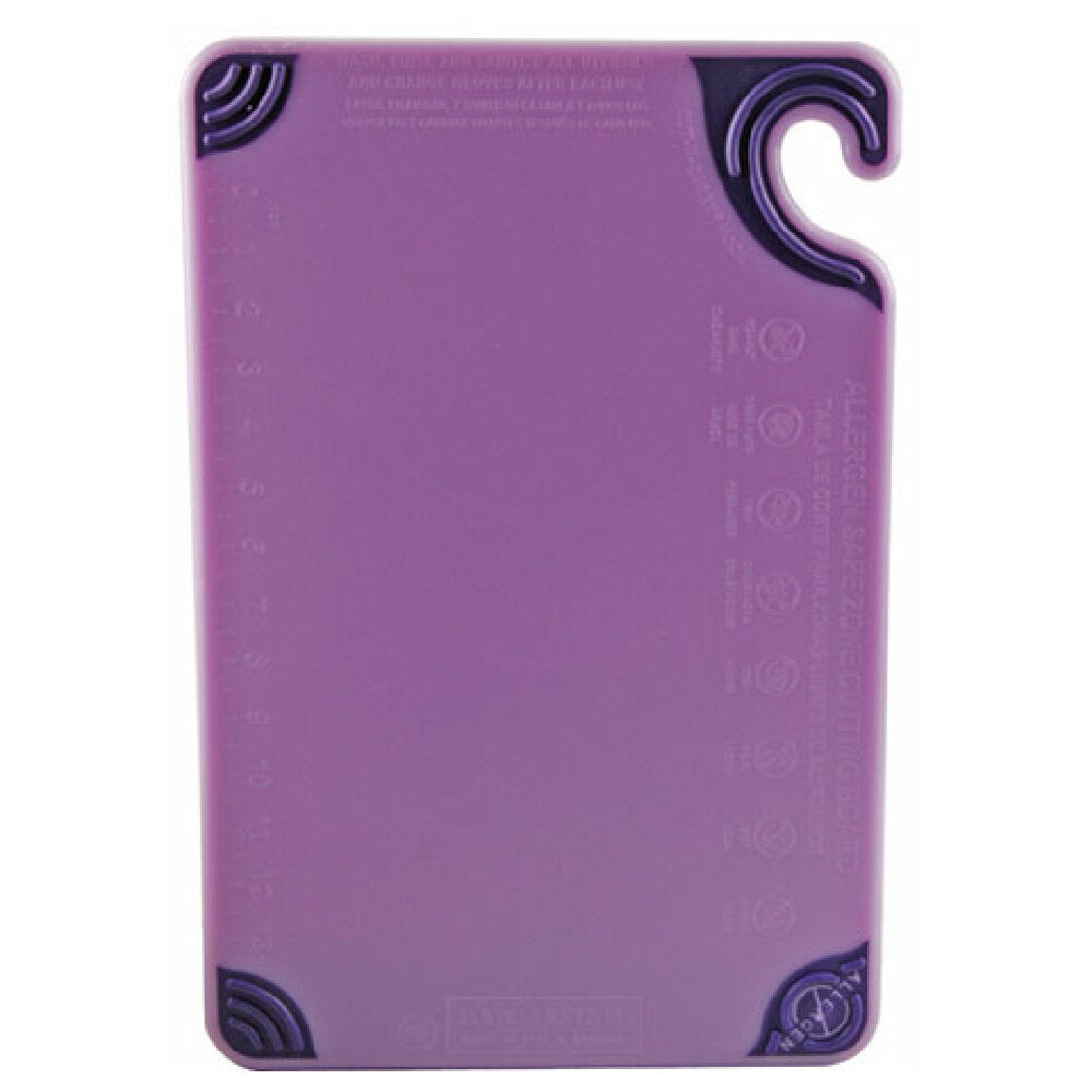 San Jamar SJCBG121812PR 12x18x.5in Pu Cutting Bd Saf T Grip