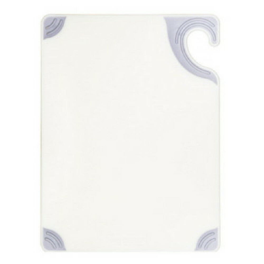 San Jamar SJCBG152012WH 15x20x.5in Cutting Board White