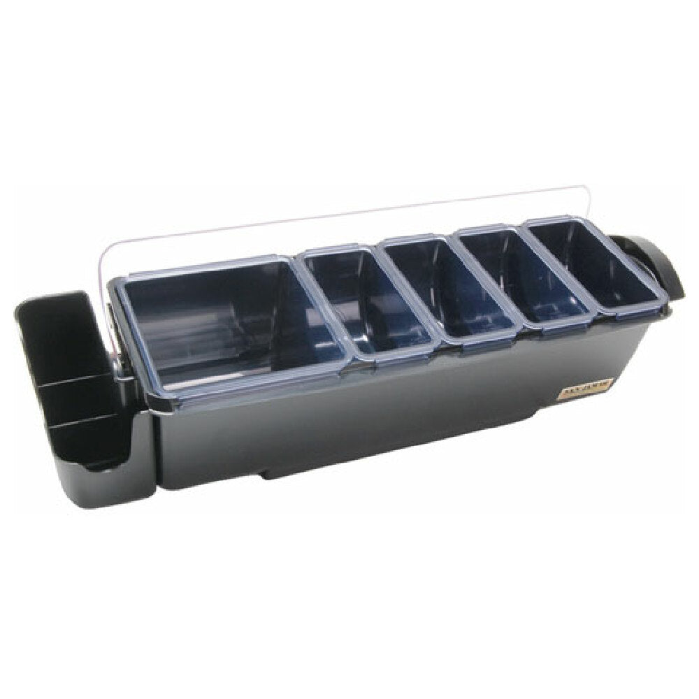 San Jamar SJBD4005S 5 Pc Dome Garnish Center