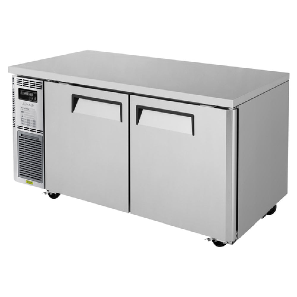 Turbo Air JUF-60-N J Series Side Mount Undercounter Freezer Two-section 59"W X 27-1/2"D X 28-3/4"H