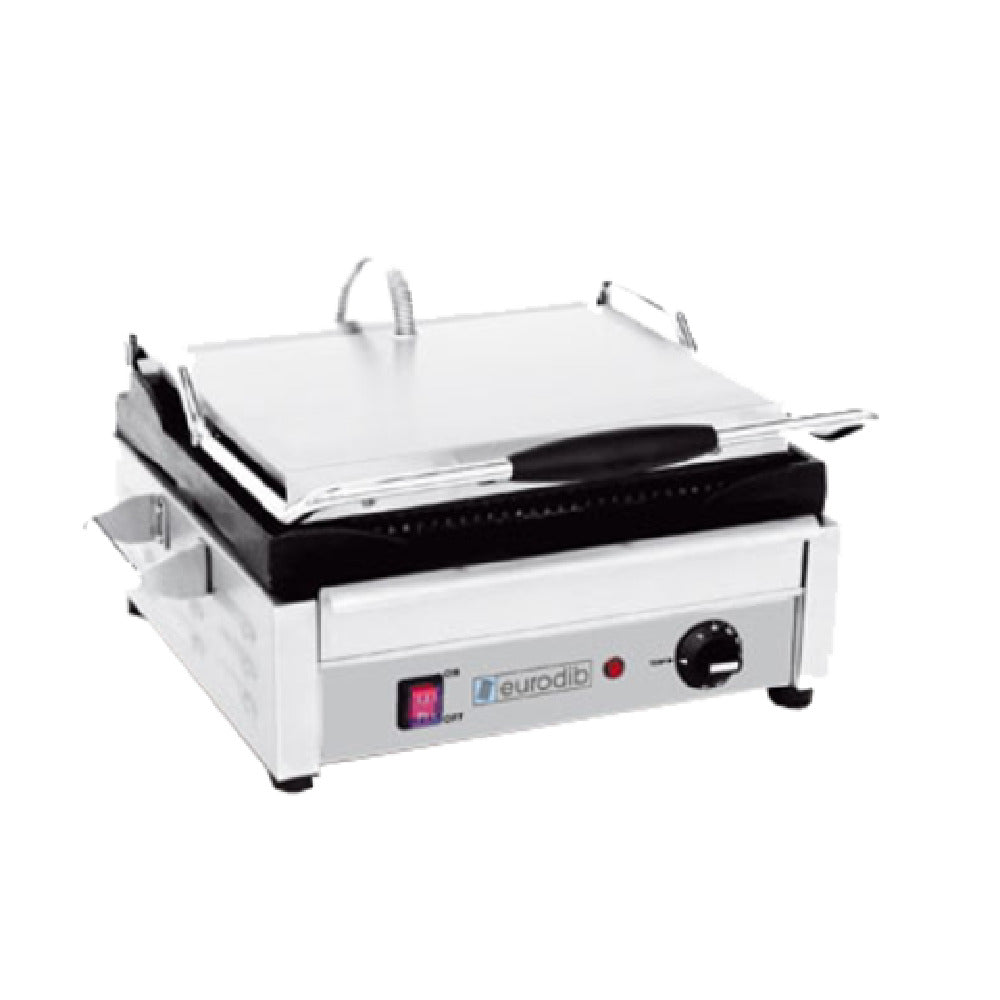 Eurodib SFE02345120 Panini Machine Single Ribbed Top & Bottom