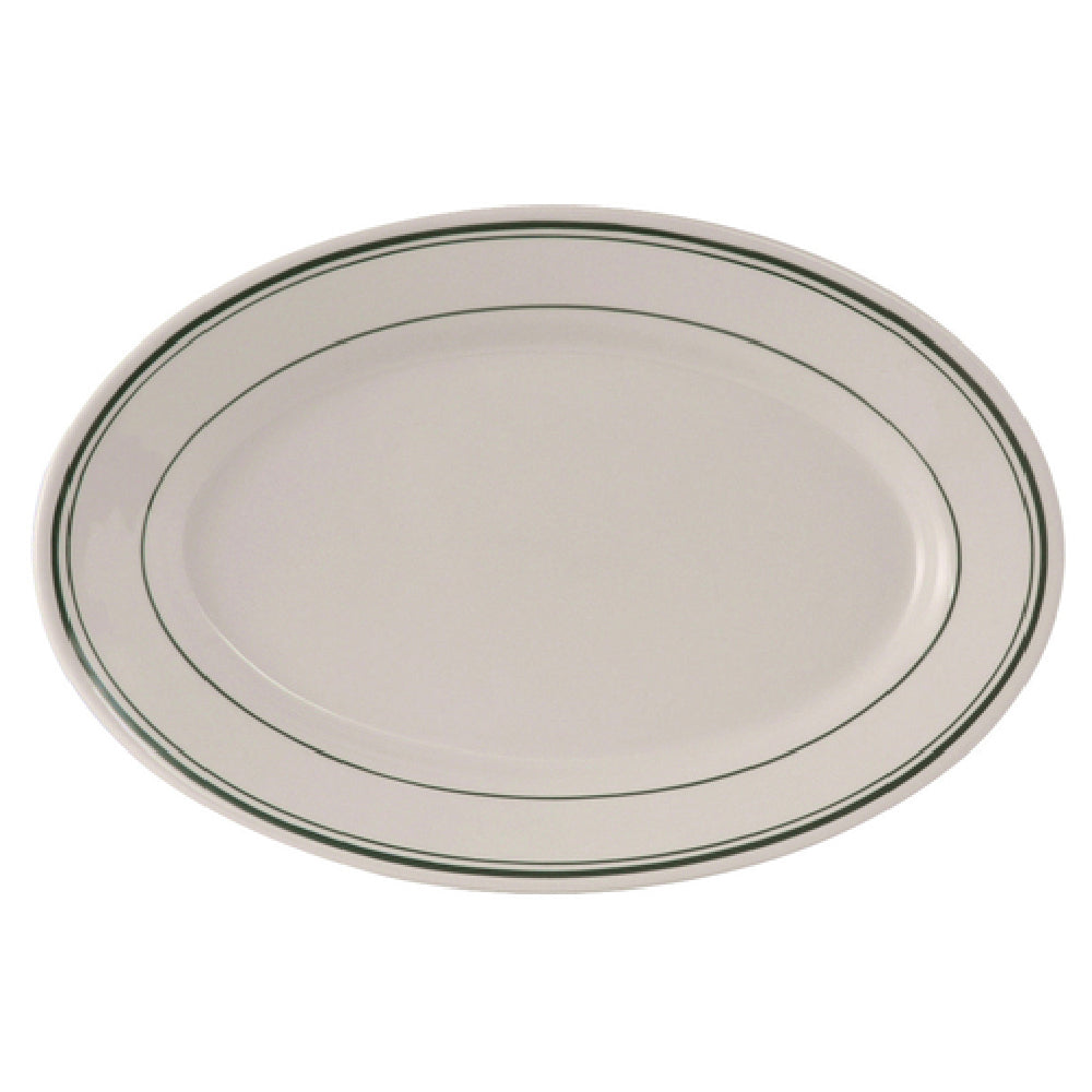 Tuxton TGB-042 Platter 15-3/4" X 11" Oval