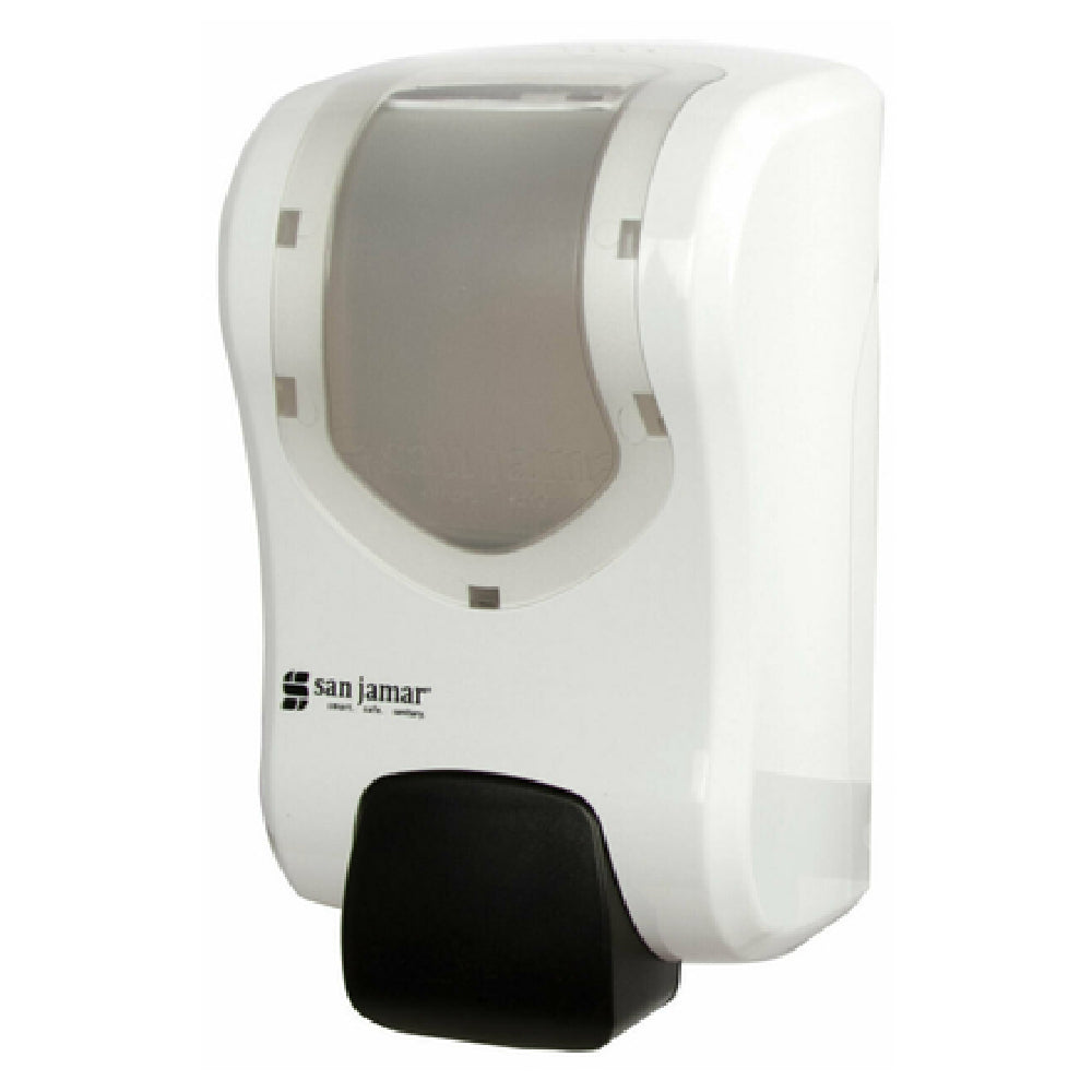 San Jamar SF970WHCL Summit™ Rely® Soap Dispenser Manual 5-1/4"W X 4"D X 9"H