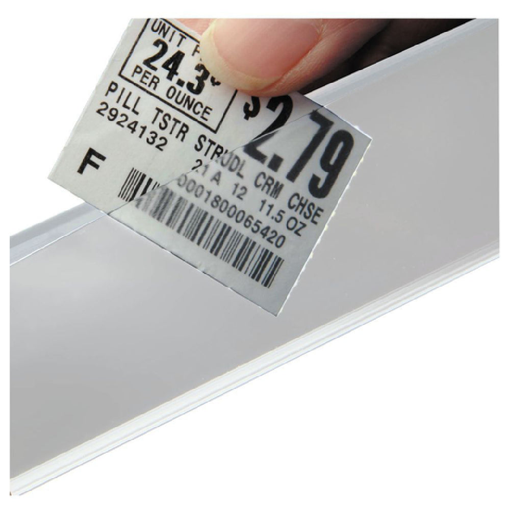 Hubert 91303 - Label Holder Channel, 29-1/2" X 1-1/4", Double-wire Snap-on