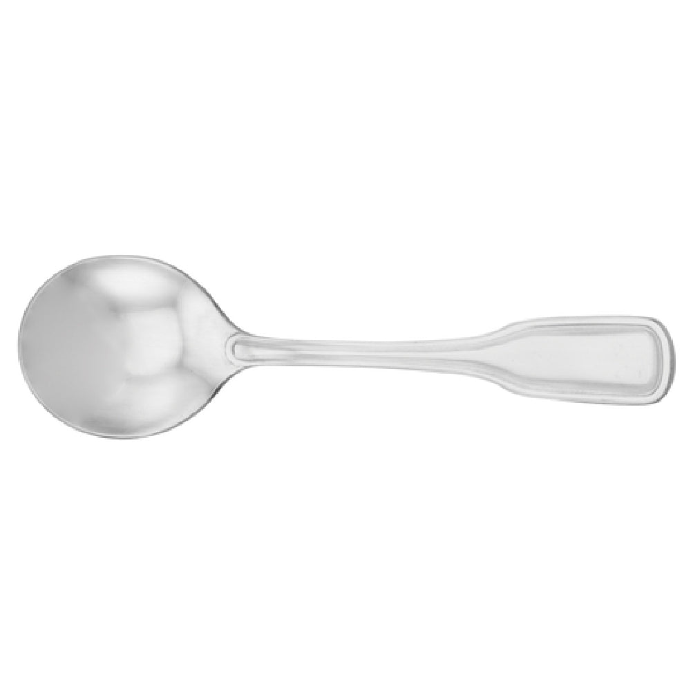 Steelite WL6612 Bouillon Spoon 6-1/4" 18/0 Stainless Steel With Mirror Finish