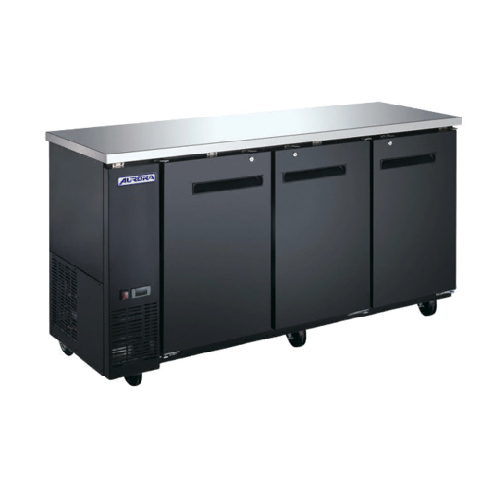 Omcan 59061 (BB-CN-0020E-SH) Aurora Refrigerated Back Bar Cooler Reach-in
