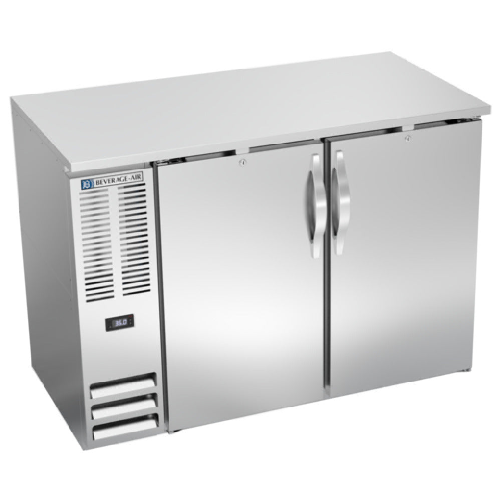Beverage Air BBN48HC-F-S - Refrigerated Food Rated Back Bar Storage Cabinet, Two-section